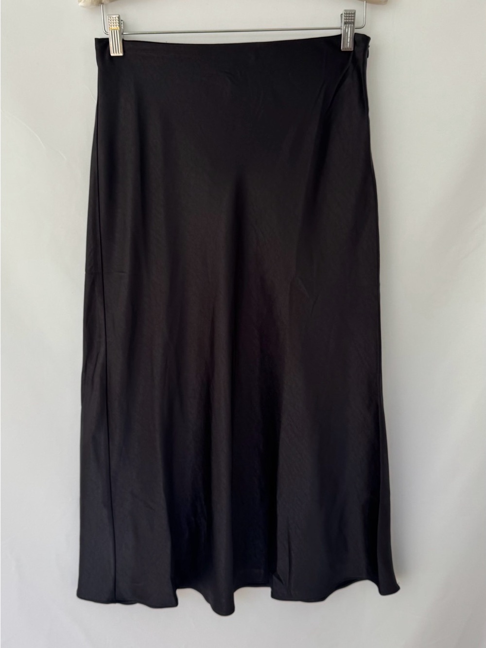 Aqua - Black Maxi Slip Skirt